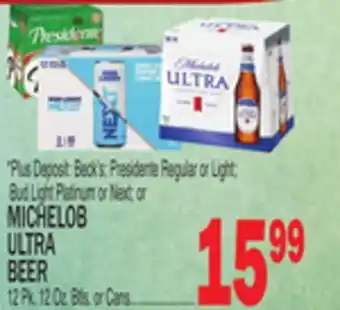C Town Michelob ultra beer offer