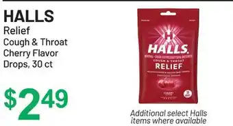 Health Mart Halls offer