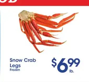 Price Rite Snow crab legs offer