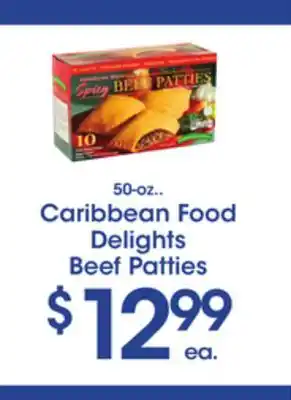 Price Rite Caribbean food delights beef patties offer
