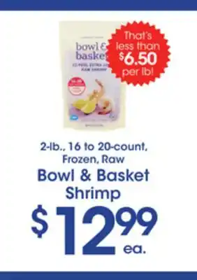 Price Rite Bowl & basket shrimp offer