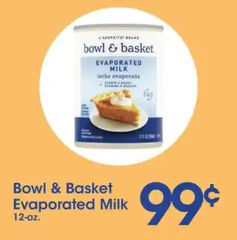 Price Rite Bowl & basket evaporated milk offer