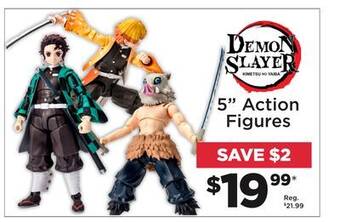 Showcase US Demon slayer 5 action figures offer