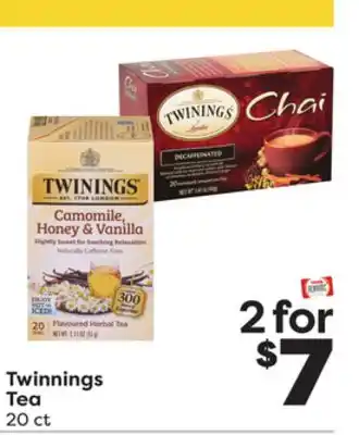 Weis Markets Twinnings tea offer