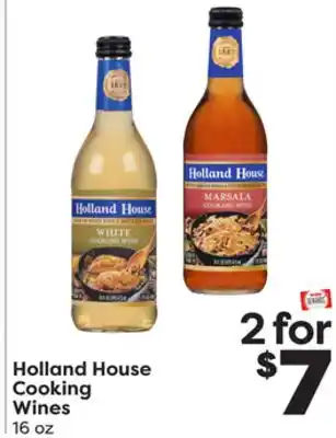 Weis Markets Holland house cooking wines offer