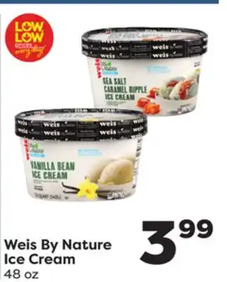 Weis Markets Weis by nature ice cream offer