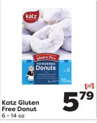 Weis Markets Katz gluten free donut offer