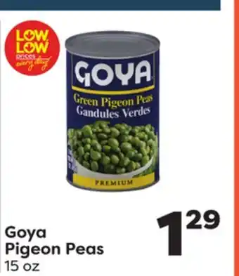 Weis Markets Goya pigeon peas offer