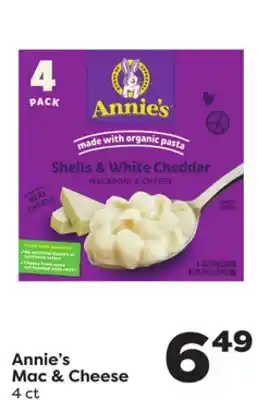 Weis Markets Annie's mac & cheese offer