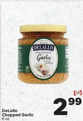 Weis Markets Delallo chopped garlic offer
