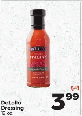 Weis Markets Delallo dressing offer