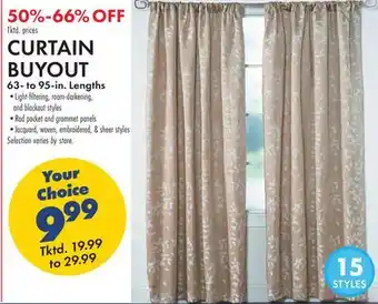 Boscov's Curtain buyout offer