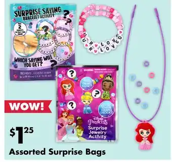 Dollar Tree Assorted surprise bags offer