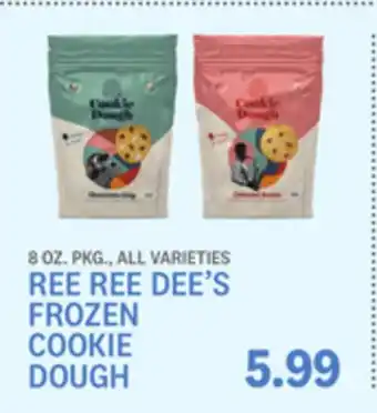 Kings Food Markets Ree ree dee's frozen cookie dough offer