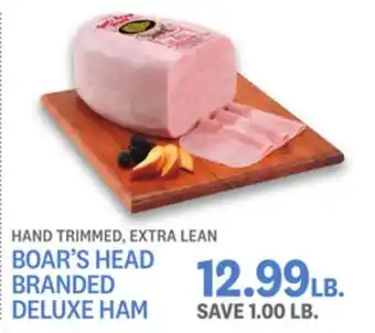 Kings Food Markets Boar's head branded deluxe ham offer