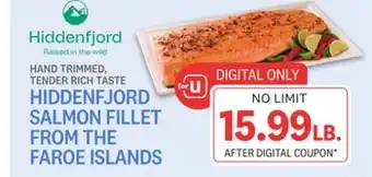 Kings Food Markets Hiddenfjord salmon fillet from the faroe islands offer