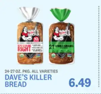 Kings Food Markets Dave's killer bread offer