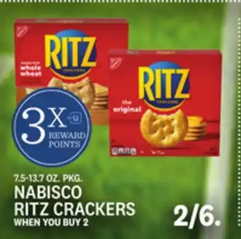 Kings Food Markets Nabisco ritz crackers offer
