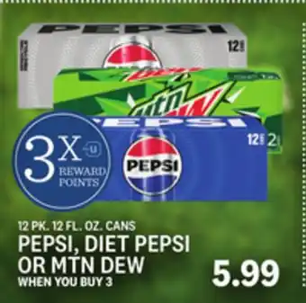 Kings Food Markets Pepsi, diet pepsi or mtn dew offer