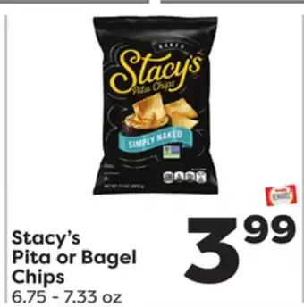 Weis Markets Stacy's pita or bagel chips offer