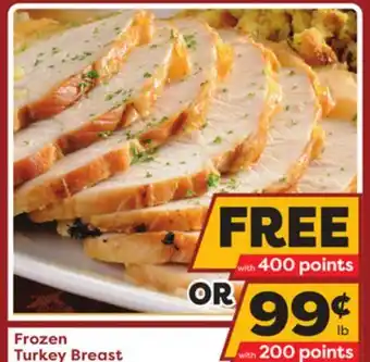 Weis Markets Frozen turkey breast offer