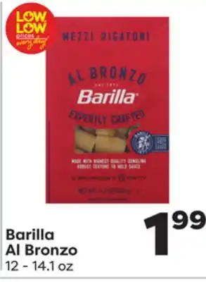 Weis Markets Barilla al bronzo offer