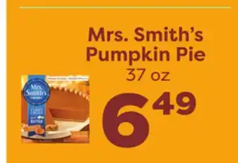 Weis Markets Mrs. smith's pumpkin pie offer
