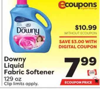 Weis Markets Downy liquid fabric softener offer