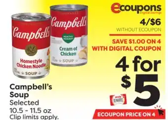 Weis Markets Campbell's soup offer