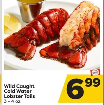 Weis Markets Wild caught cold water lobster tails offer