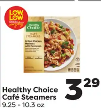 Weis Markets Healthy choice café steamers offer