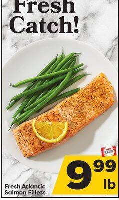 Weis Markets Fresh atlantic salmon fillets offer