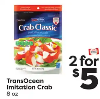 Weis Markets Transocean imitation crab offer