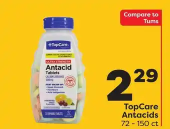 Weis Markets Topcare antacids offer