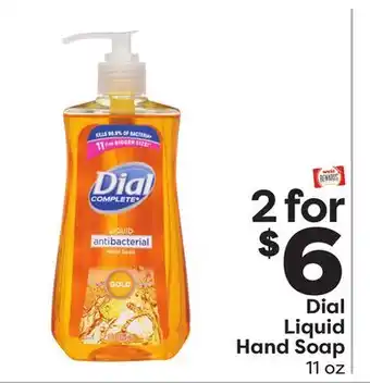 Weis Markets Dial liquid hand soap offer