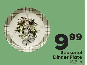 Weis Markets Seasonal dinner plate offer