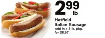 ACME Hatfield italian sausage offer