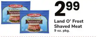 ACME Land o'frost shaved meat offer