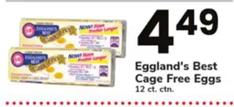 ACME Eggland's best cage free eggs offer