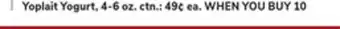 ACME Yoplait yogurt offer