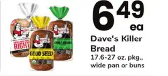 ACME Dave's killer bread offer