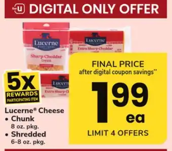 ACME Lucerne cheese offer