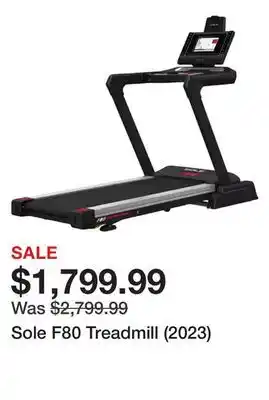 Dick's Sporting Goods Sole f80 treadmill (2023) offer