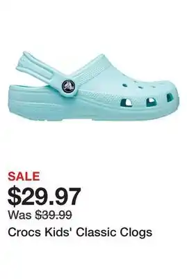 Dick's Sporting Goods Crocs kids' classic clogs offer