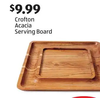 Aldi Crofton acacia serving board offer