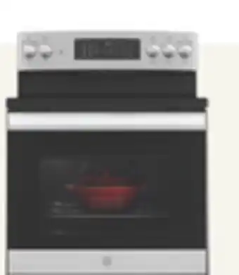 The Home Depot Ge 5.3 cu. ft. stainless steel electric range offer