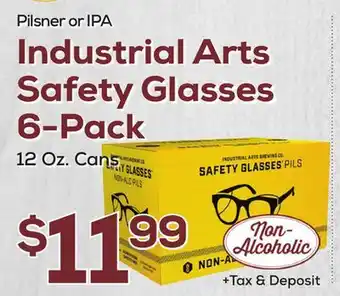 DeCicco & Sons Industrial arts safety glasses 6-pack offer
