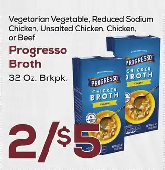 DeCicco & Sons Progresso broth offer