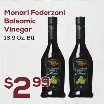 DeCicco & Sons Monari federzoni balsamic vinegar offer