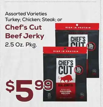 DeCicco & Sons Chef's cut beef jerky offer